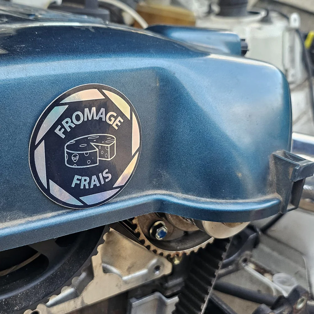 STICKER FROMAGE FRAIS HOLOGRAPHIQUE - Image 3